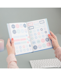 CADERNO NOTAS PERFEITAMENTE IMPERFEITAS MR. WONDERFUL